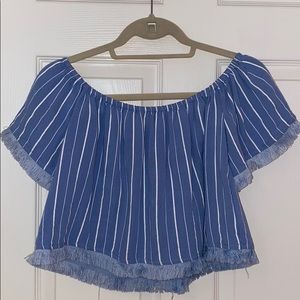 Off the shoulder top from Lily Rain
